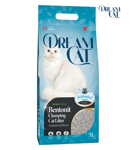 Dream Cat Activated Carbon Clumping Cat Litter 5 L