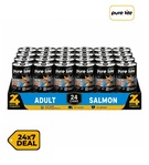 Pure Life Plus Salmon Chunks in Gravy Cat Wet Food 400gm x 24pcs