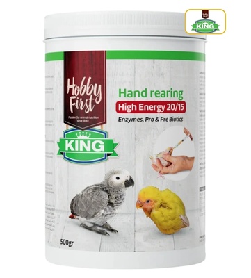 King High Energy 20/15 Hand Feeding Bird Food 500gm