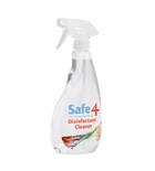 Safe 4 Disinfectant Cleaner, Diluted Spray, Clear - 500 ml