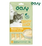 Oasy Chicken Mousse Creamy Cat Treats 15 gm X 4