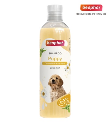 Beaphar Camomile and Aloe Vera Soft Puppy Shampoo 250 ml