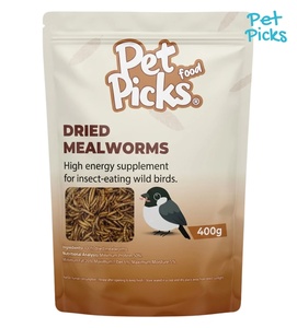 Pet Picks Dried Meal Worms 400 gm