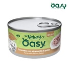 Oasy Natury Tuna with Chicken Flakes Soft in Jelly Cat Wet Food 85 gm