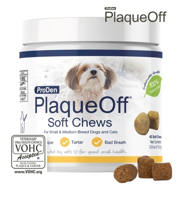 ProDen PlaqueOff Soft Chews for Small and Medium Dogs 90 gm