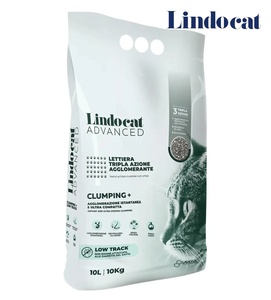 Lindocat Advanced Low Track Natural Clumping Cat Litter 10kg