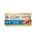 Wellness Core Flaked Skipjack Tuna with Shrimp Entree in Broth Cat Wet Food 79 gm