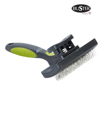 Buster Self-Cleaning Slicker Hard Pins Small