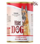 Mister Dog Meat Chunks Dog Wet Food 415 gm