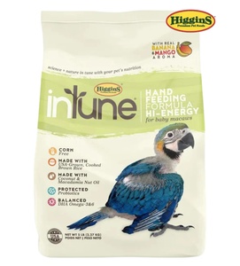 Higgins InTune Hi-Energy Handfeed For Macaws 2.27 kg