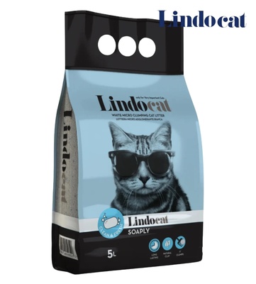 Lindocat Soaply Clumping Cat Litter 5L