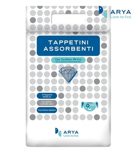 Arya Absorbing Activated Carbon Training Pads 40pcs/pk 60 x 60 cm
