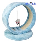 All For Pets Circular Cat Scratcher Aqua 20 x 20 x 24 cm