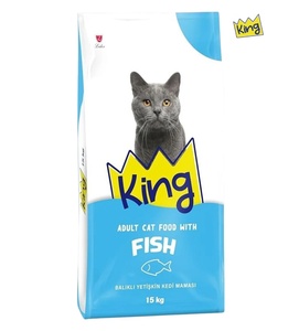 King Fish and Rice Cat Dry Food Food 15 kg