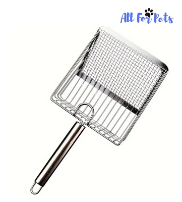 All For Pets Stainless Steel Cat Litter Scoop