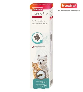 Beaphar IntestoPro Anti Diarrhea Paste Syringe Small Cat & Dog 20 ml x 2 pcs