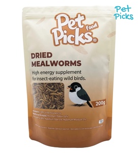 Pet Picks Dried Meal Worms 200 gm