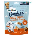 Webbox Goodies Chicken & Salmon Baked Dog Treats 125gm