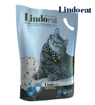 Lindocat Crystal Silica Cat Litter 5 L
