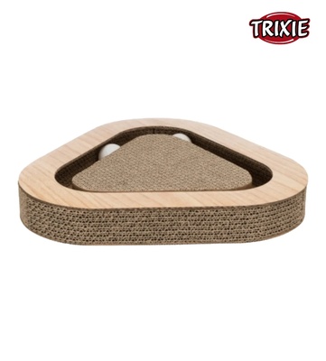 Trixie Cat Scratching Cardboard with Ball 36 x 5 x 36/36 cm