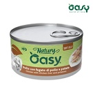 Oasy Natury Chicken with Chicken Liver and Potatoes Soft in Jelly Cat Wet Food 85 gm