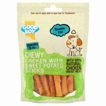 Good Boy Chicken with Sweet Potato Chewy Stick Dog Treats 90 gm