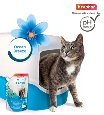 Beaphar Ocean Breeze Cat litter Deodorizer 400 gm