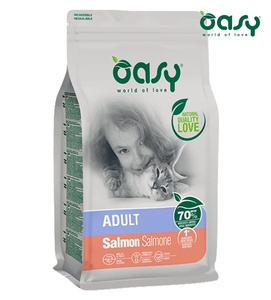 Oasy Salmon Cat Dry Food 7.5 kg