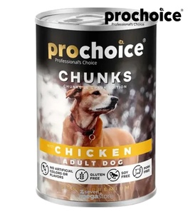 Prochoice Chicken Chunks Dog Wet Food 400gm