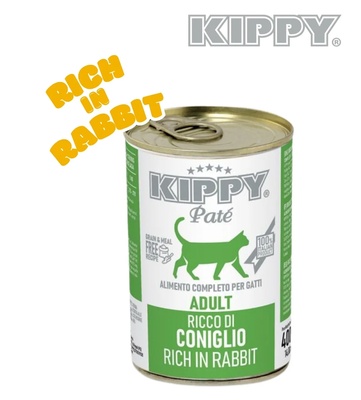 Kippy Rabbit Pate Cat Wet Food 400 gm