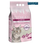 CityCat Baby Powder Scented Clumping Cat Litter 10 L