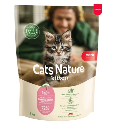 Mera Cats Nature Salmon Kitten Dry Food 2kg