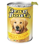 Gran Bonta Chicken and Turkey Chunks Dog Wet Food 400 gm