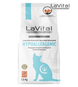 LaVital Hypoallergenic Cat Dry Food 1.5 kg