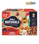 Webbox Natural Meat Selection in Gravy Cat Wet Food 100 gm x 12 pcs