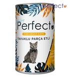 Perfect Chicken Chunks in Gravy Cat Wet Food 400 gm