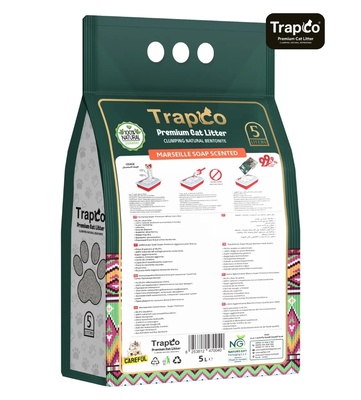 Trapco Marseille Soap Clumping Cat Litter 5L
