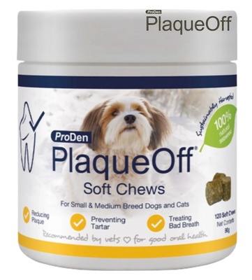 ProDen PlaqueOff Soft Chews for Small and Medium Dogs 90 gm