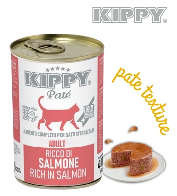 Kippy Salmon Pate Cat Wet Food 400 gm