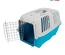 MPS2 Pratiko 1 Baby Blue Small Metal Pet Carrier