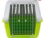 MPS2 Pratiko 2 Green Medium Metal Pet Carrier