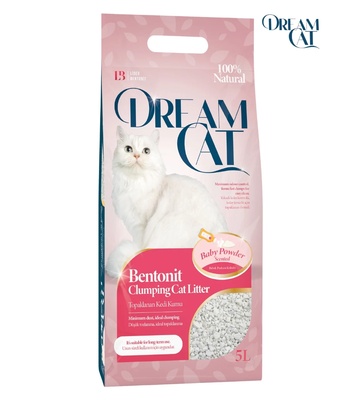 Dream Cat Baby Powder Clumping Cat Litter 5 L