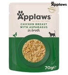 Applaws Chicken Breast with Asparagus in Broth Cat Wet Food 70 gm