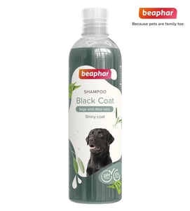 Beaphar Sage and Aloe Vera Black Coat Dog Shampoo 250 ml