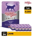 Miglior Gatto Lamb Mousse Cat Wet Food 85 gm x 24 pcs