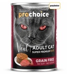 Prochoice Veal Pate Cat Wet Food 400 gm