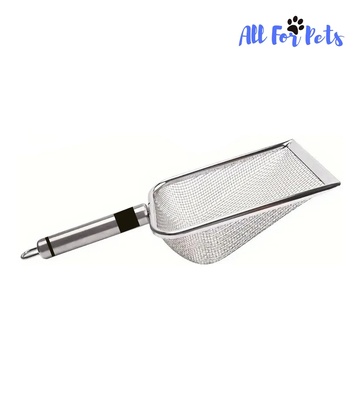 All For Pets Stainless Steel Cat Litter Scoop