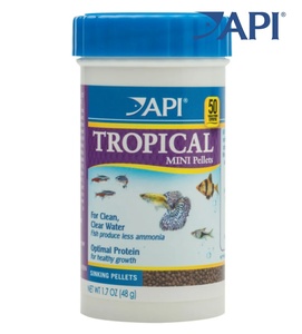 API Mini Pellets Tropical Fish Food 48 gm