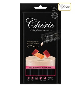 Cherie Healthy Living Tuna and Salmon Creamy Cat Treats 48gm