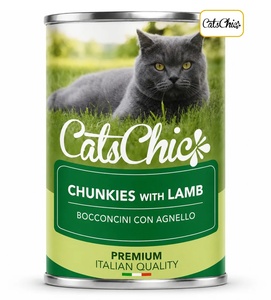 Cats Chic Lamb Chunks Cat Wet Food 415 gm